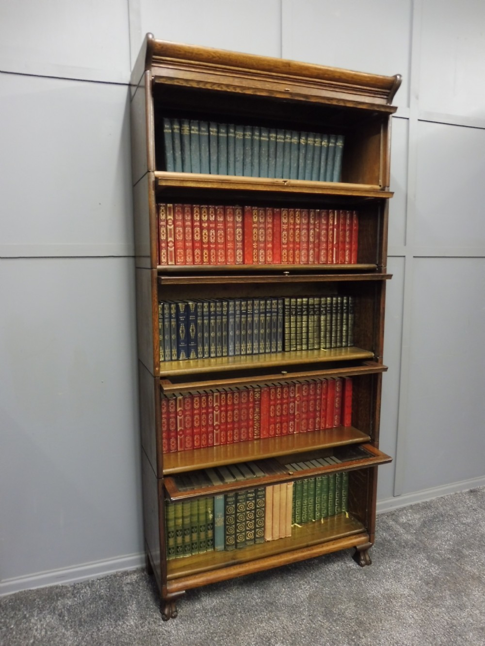 TALL OAK LAWYERS STACKING BOOKCASE View XI
