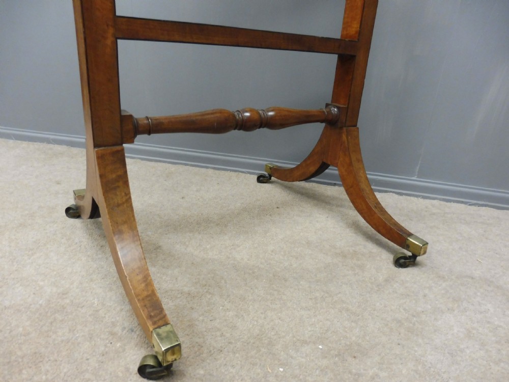 EARLY 19TH CENTURY CHEVAL DRESSING MIRROR View V