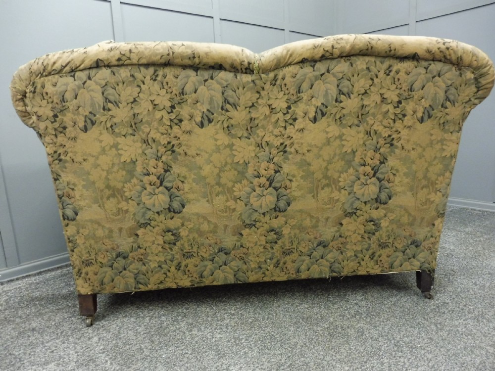SMALL VICTORIAN SOFA FOR RECOVERING View VI