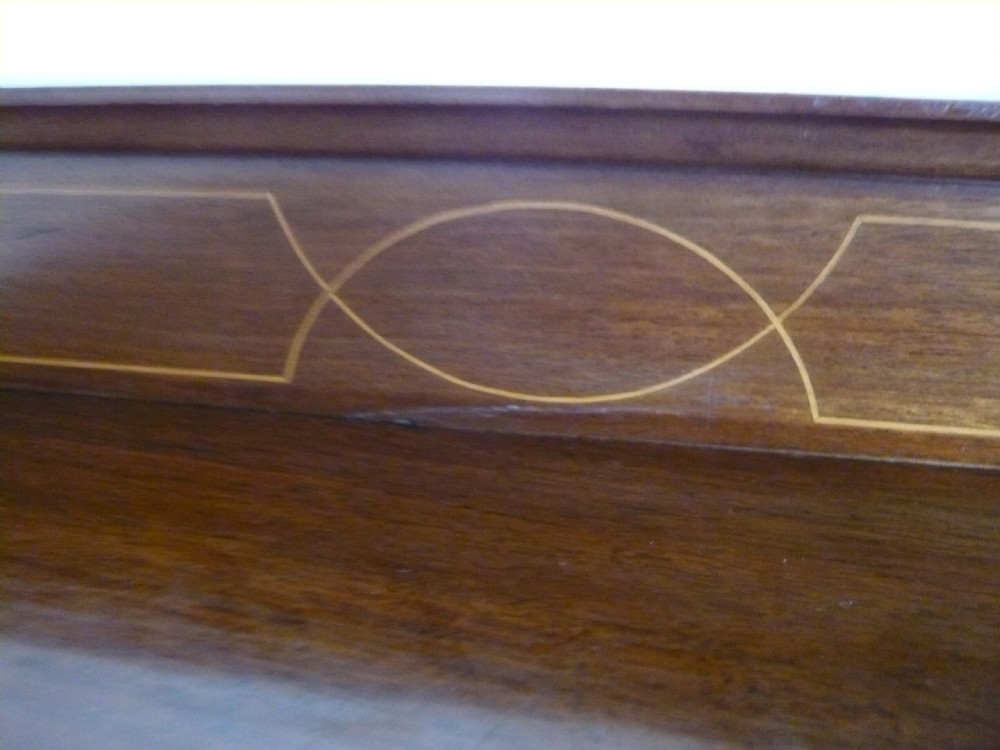 Edwardian Mahogany bedside cabinet  View IV