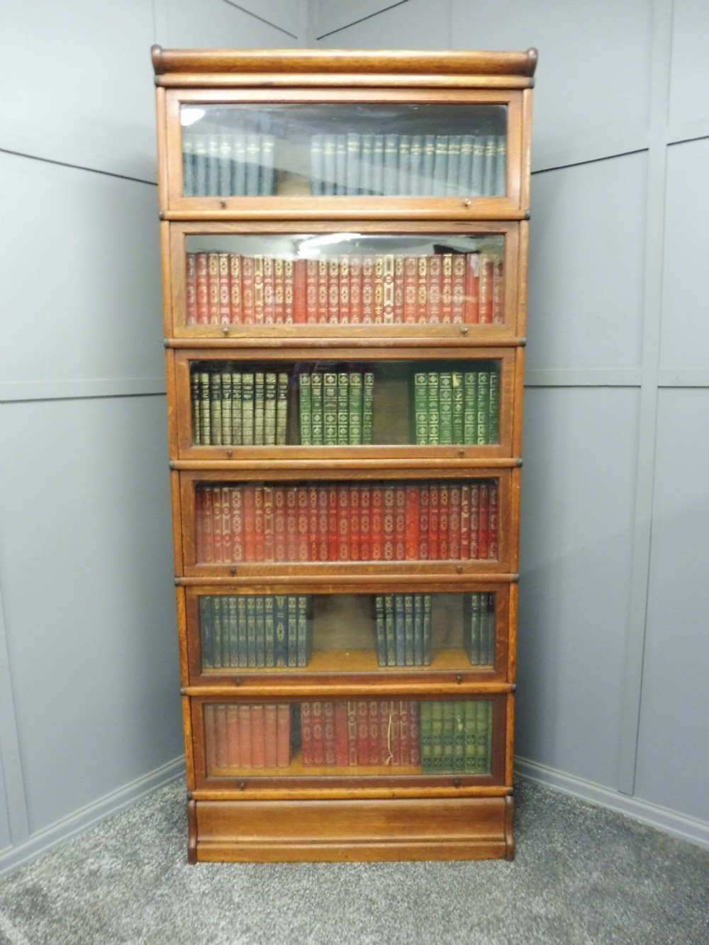 TALL OAK GLOBE WERNICKE LAWYERS BOOKCASE