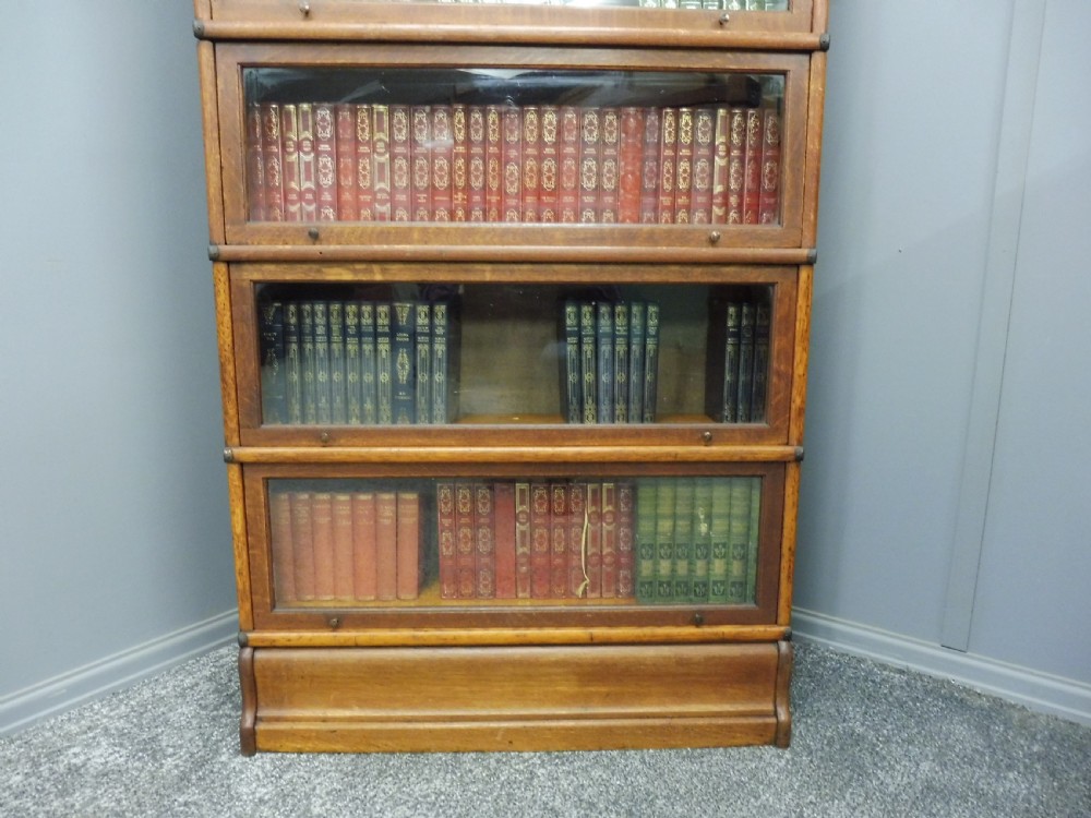 TALL OAK GLOBE WERNICKE LAWYERS BOOKCASE View IV