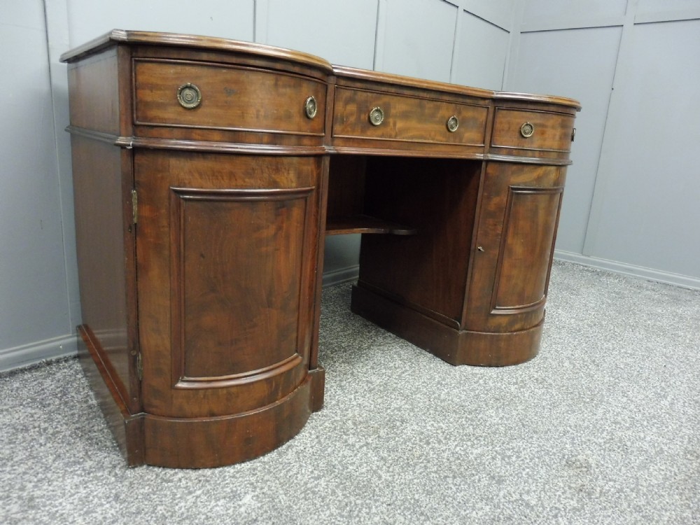 EDWARDIAN MAHOGANY DESK CIRCA 1900-1910 View II