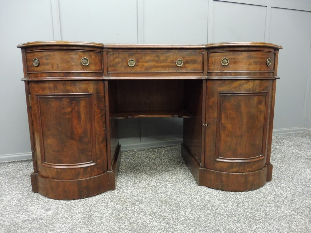 EDWARDIAN MAHOGANY DESK CIRCA 1900-1910 View III