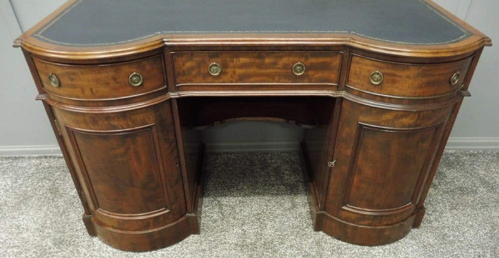 EDWARDIAN MAHOGANY DESK CIRCA 1900-1910 View X