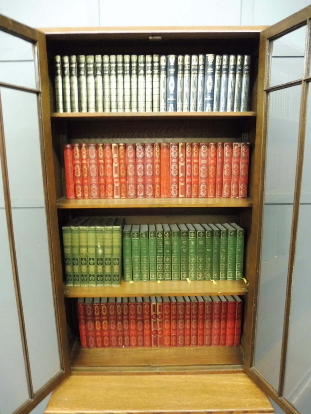 OAK ART DECO 1930'S BOOKCASE  View VIII