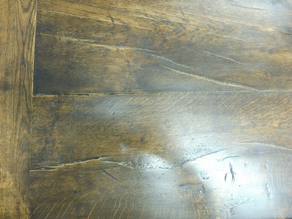 LARGE OAK REFECTORY TABLE View IX