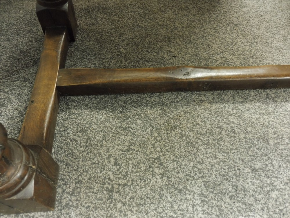 LARGE OAK REFECTORY TABLE View XI