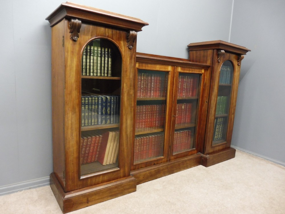 VICTORIAN FOUR DOOR BOOKCASE View II