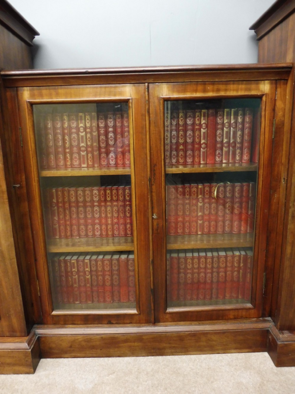 VICTORIAN FOUR DOOR BOOKCASE View V