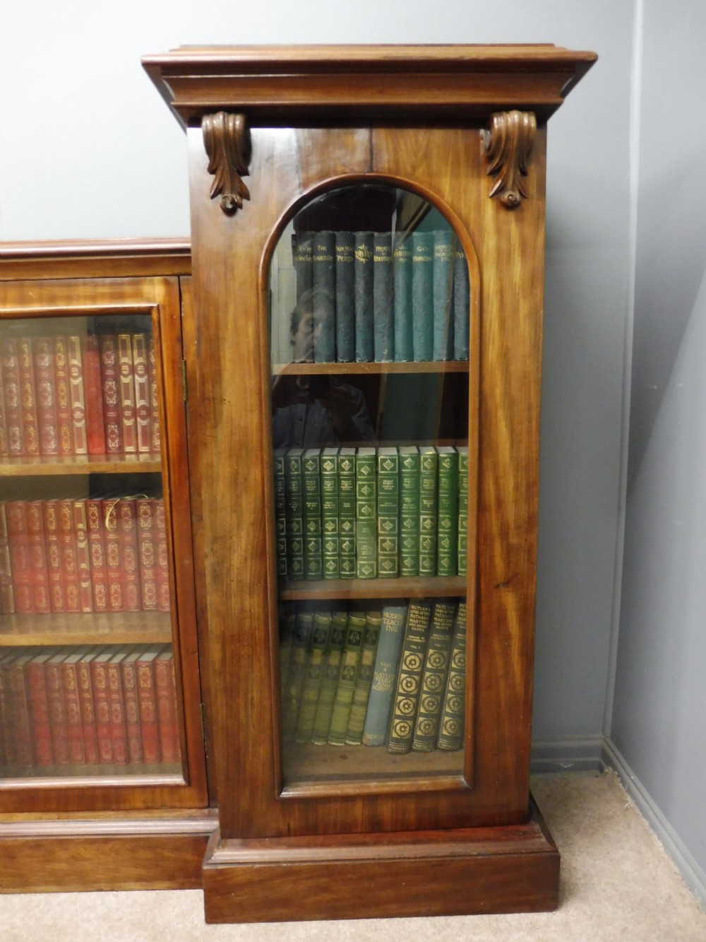 VICTORIAN FOUR DOOR BOOKCASE View VI