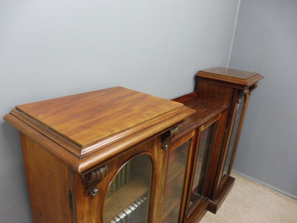 VICTORIAN FOUR DOOR BOOKCASE View XIII
