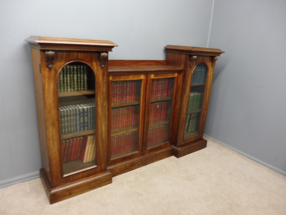 VICTORIAN FOUR DOOR BOOKCASE View XV