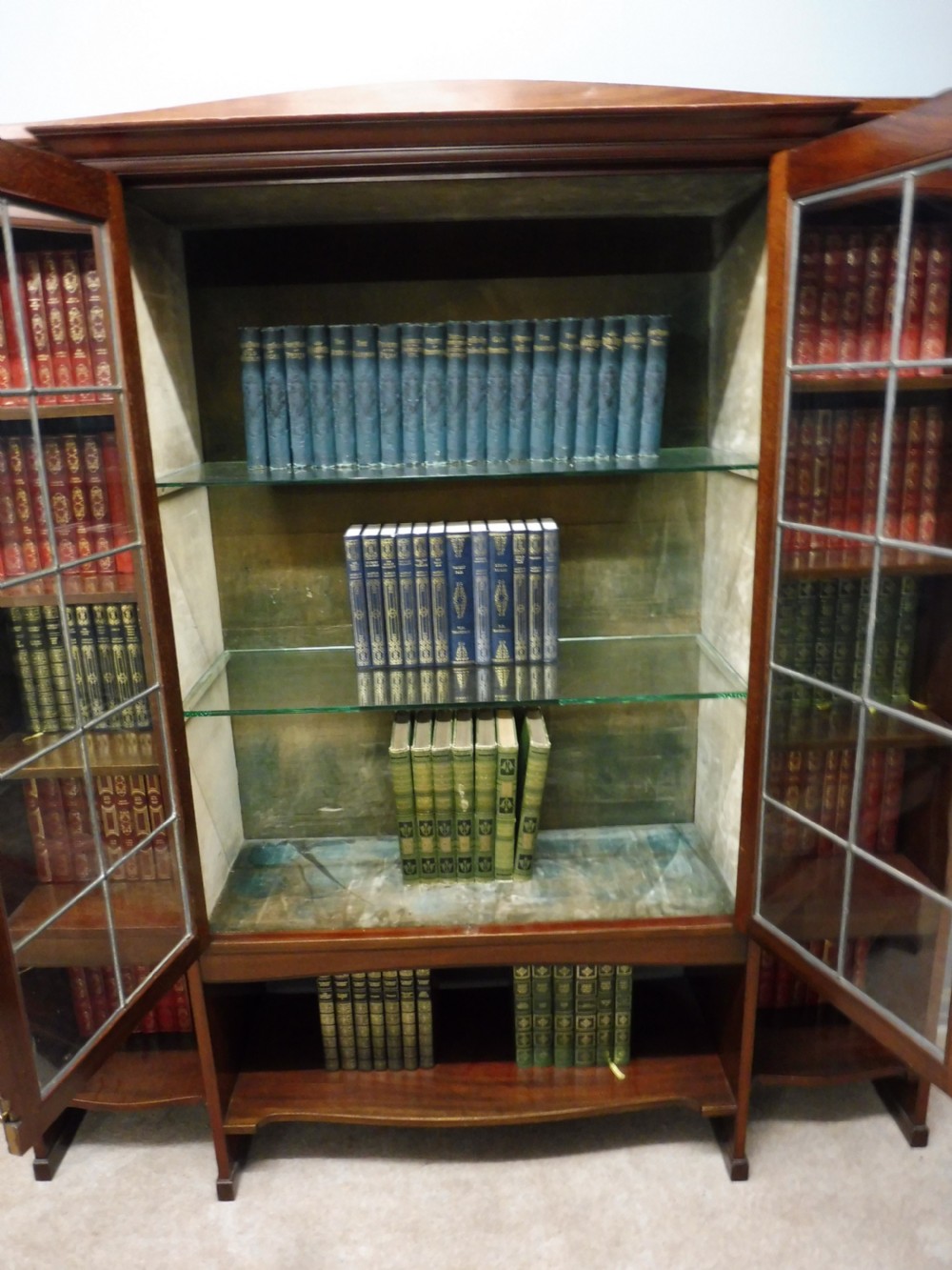 SUPERIOR QUALITY ARTS AND CRAFTS BOOKCASE BY LIBERTY AND CO View IX