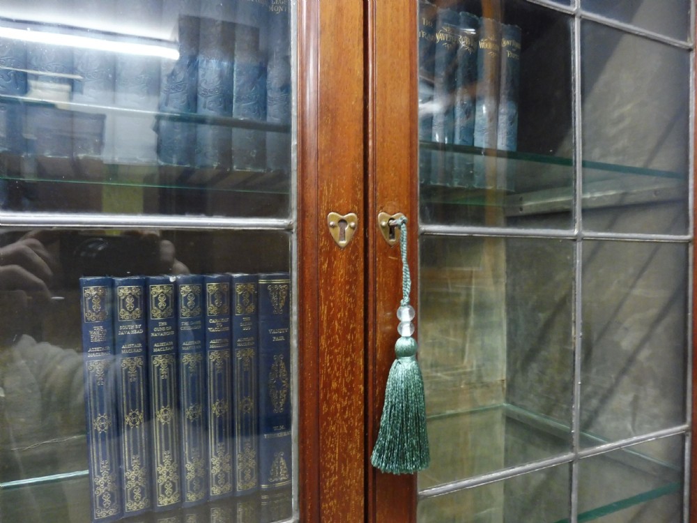 SUPERIOR QUALITY ARTS AND CRAFTS BOOKCASE BY LIBERTY AND CO View X