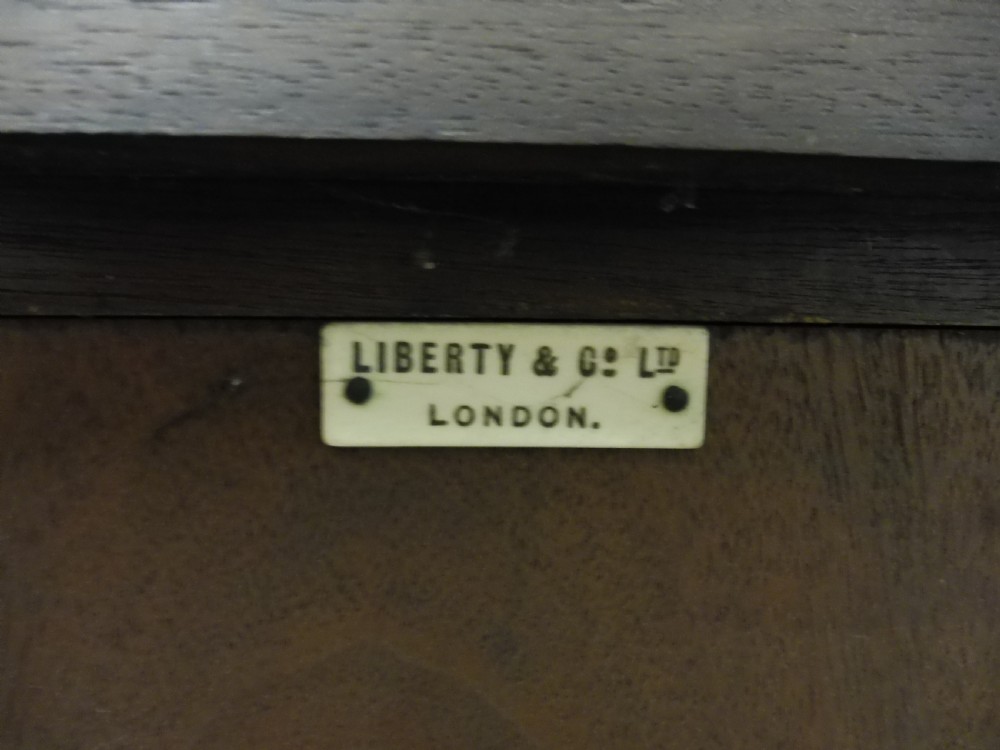 SUPERIOR QUALITY ARTS AND CRAFTS BOOKCASE BY LIBERTY AND CO View XII
