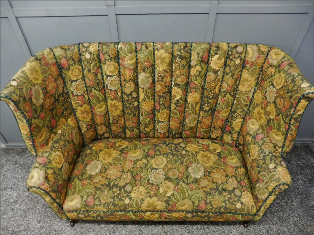19TH CENTURY DEEP WINGED SOFA View VII