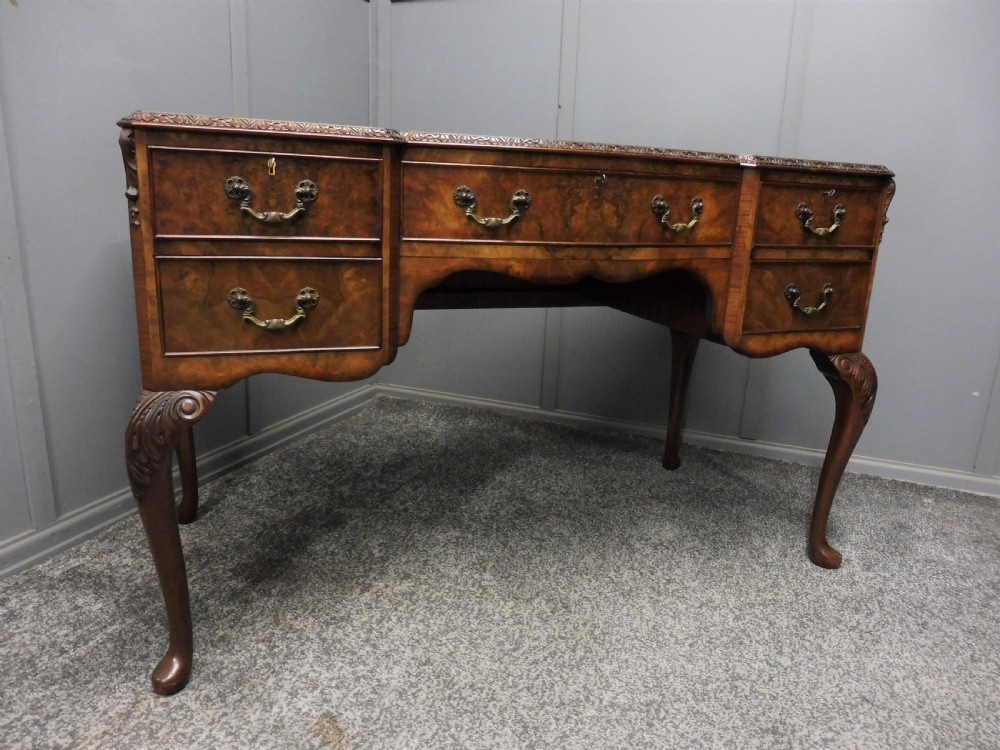 FIGURED WALNUT DESK View II