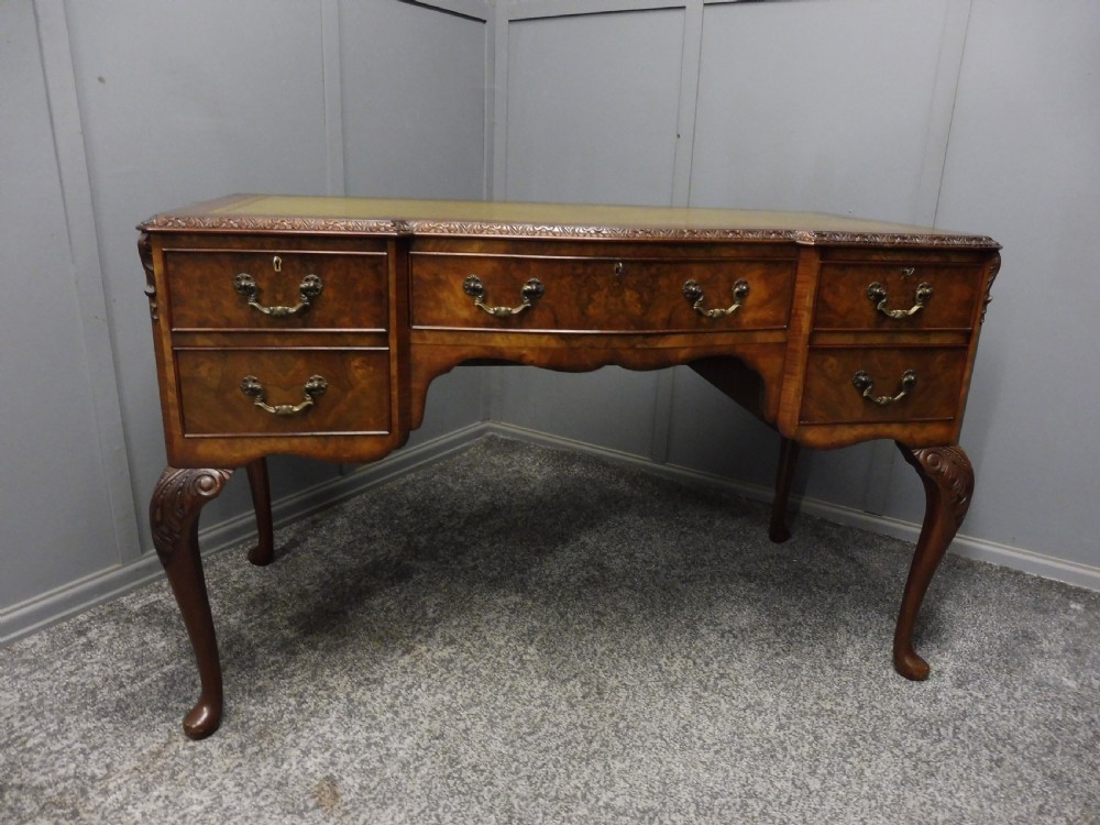 FIGURED WALNUT DESK View III