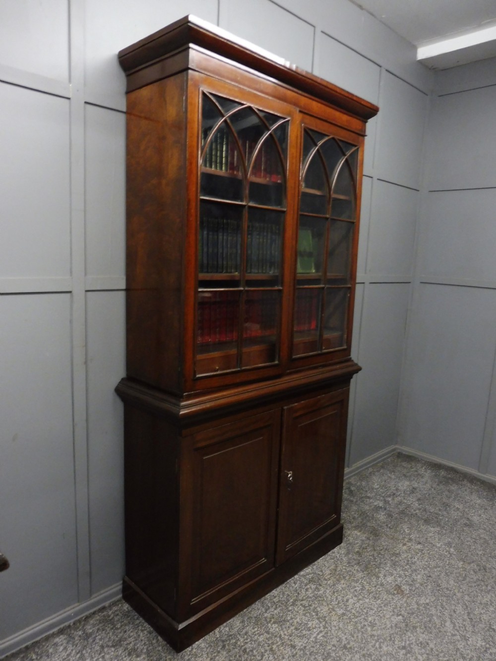 19TH CENTURY MAHOGANY BOOKCASE View II
