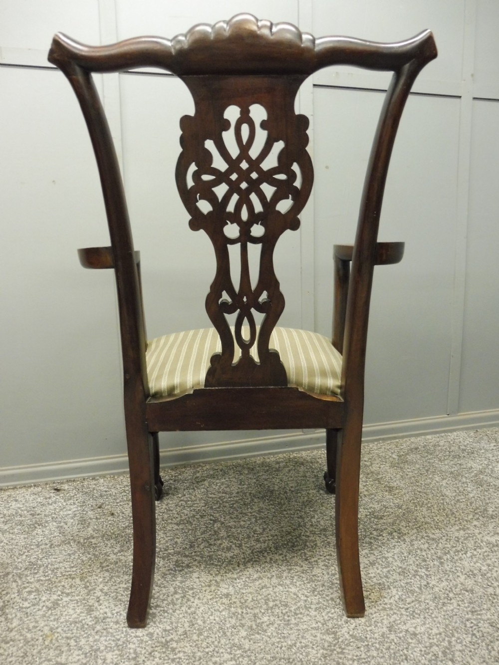 SIX VICTORIAN MAHOGANY BALL AND CLAW DINING CHAIRS View XIV