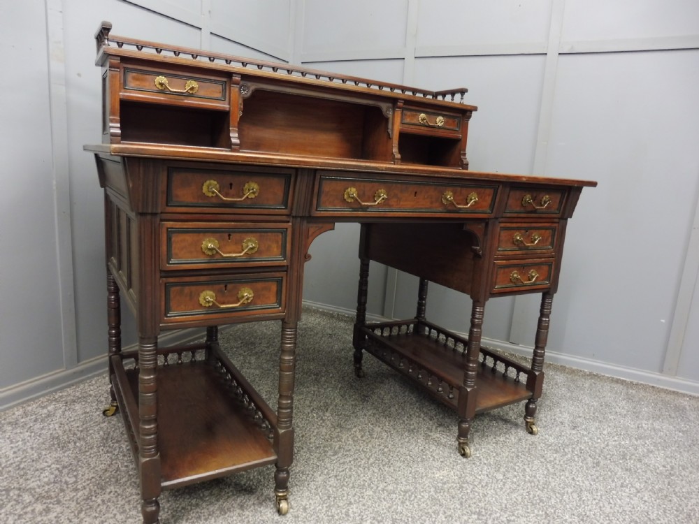 19TH CENTURY MAHOGANY DESK View III