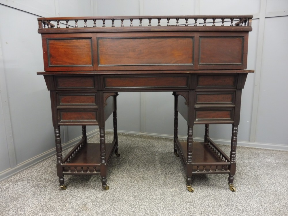 19TH CENTURY MAHOGANY DESK View VII