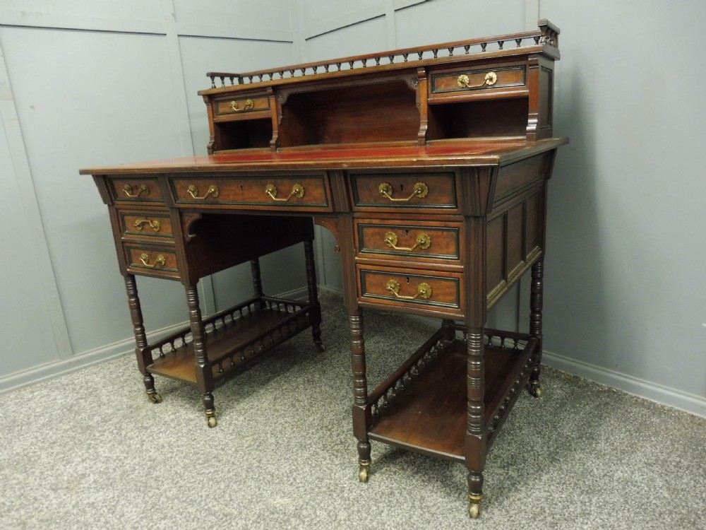 19TH CENTURY MAHOGANY DESK View IX