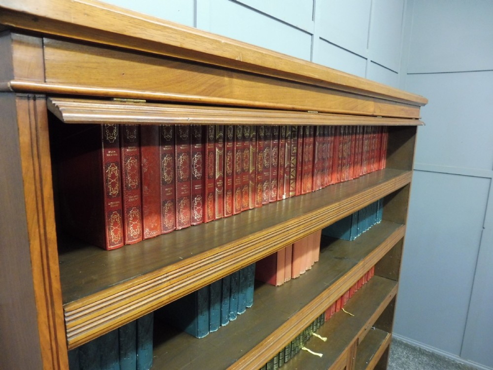 LARGE VICTORIAN WALNUT BOOKCASE View VII