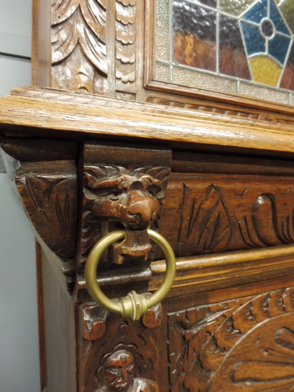 EXCELLENT PAIR OF OAK BOOKCASES View XIV