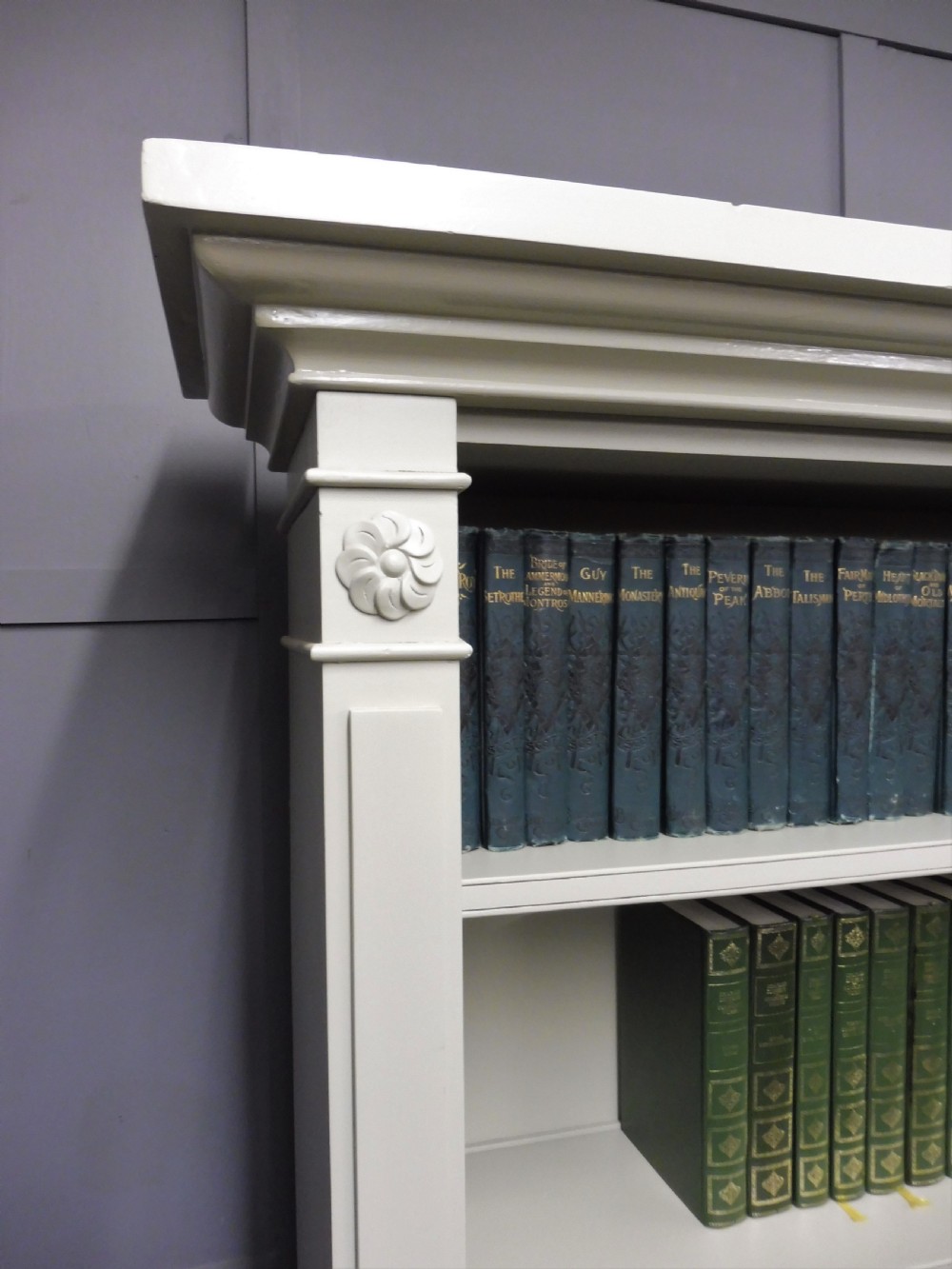VICTORIAN PAINTED BOOKCASE View VI