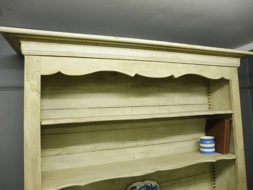 LARGE RUSTIC PAINTED FRENCH BOOKCASE View V