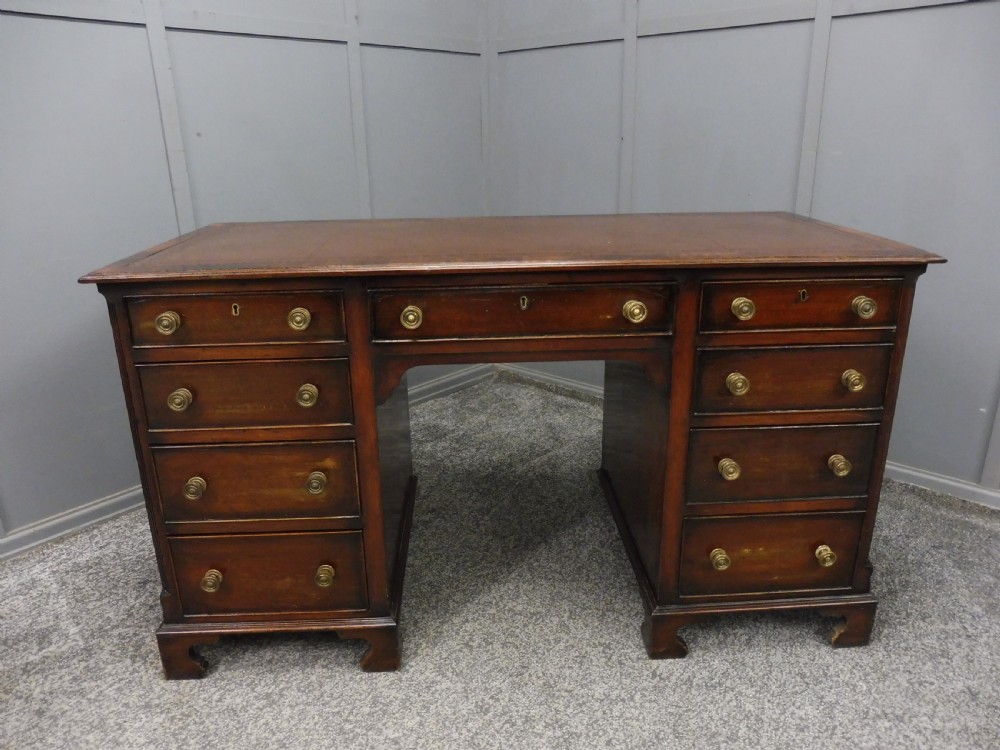 EARLY 19TH CENTURY MAHOGANY DESK View II