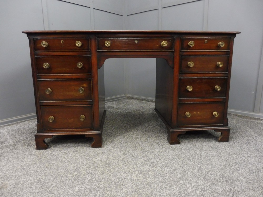 EARLY 19TH CENTURY MAHOGANY DESK View III