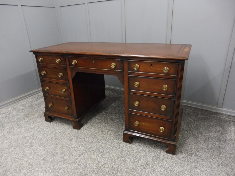 EARLY 19TH CENTURY MAHOGANY DESK View IX