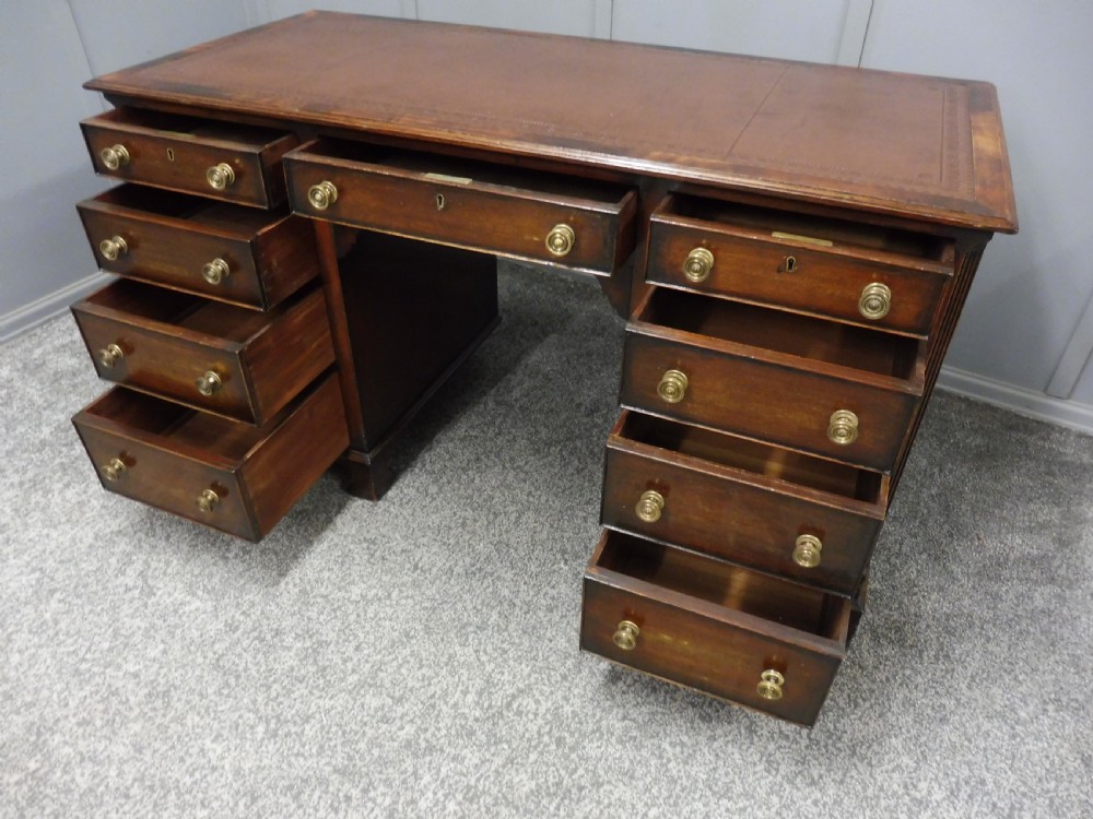 EARLY 19TH CENTURY MAHOGANY DESK View XI