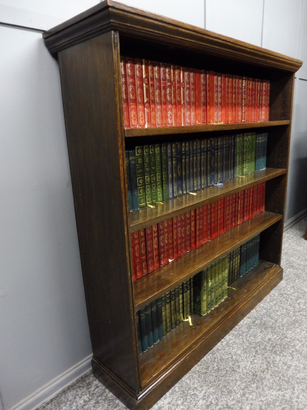 EDWARDIAN OAK BOOKCASE View VI