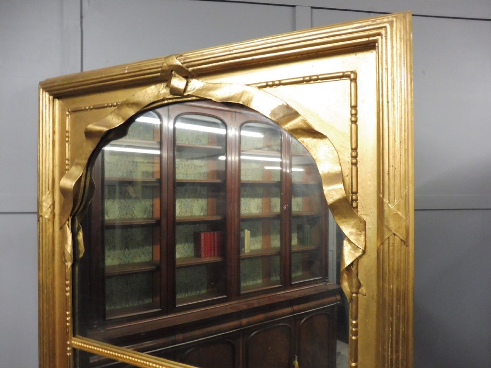 BEAUTIFUL FRENCH GILT HALL MIRROR CIRCA 1900 View II