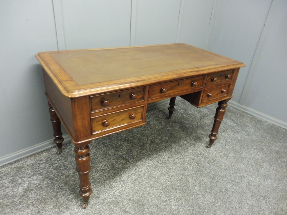 VICTORIAN MAHOGANY DESK View III