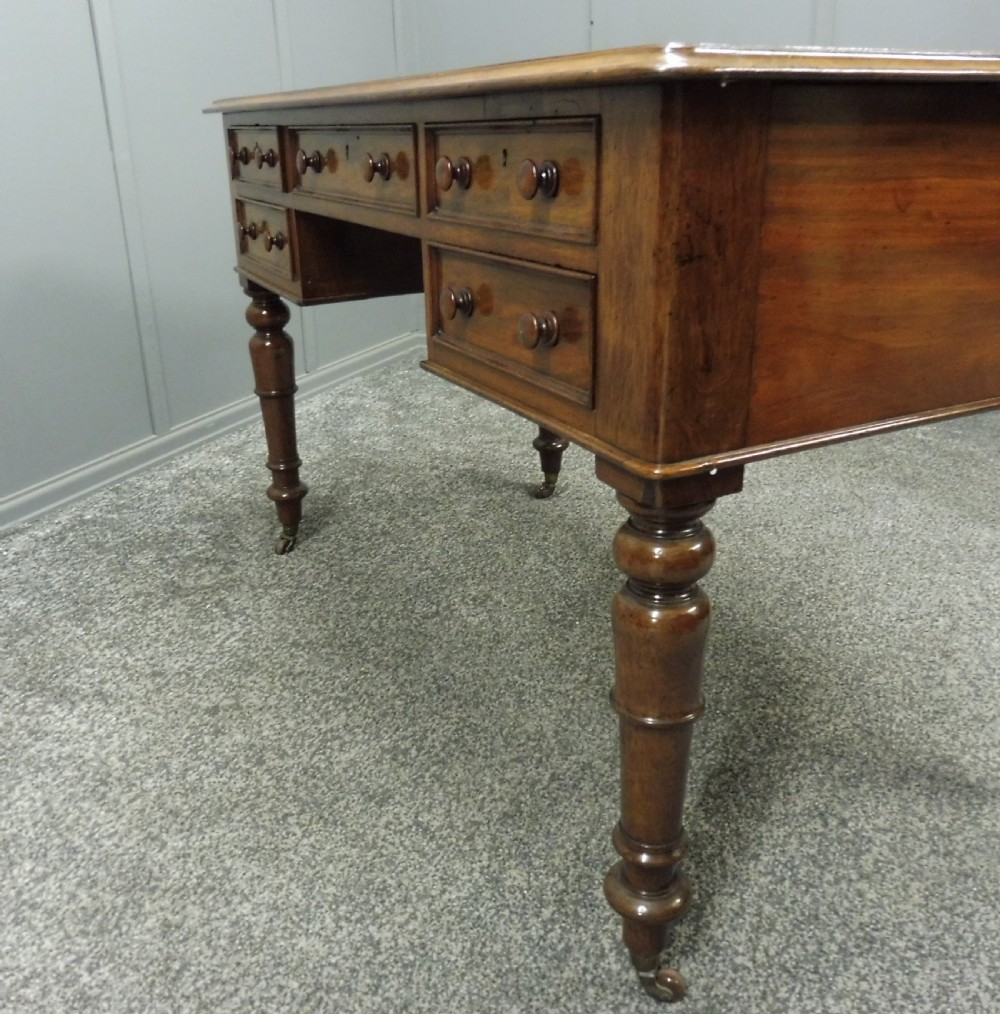 VICTORIAN MAHOGANY DESK View IV