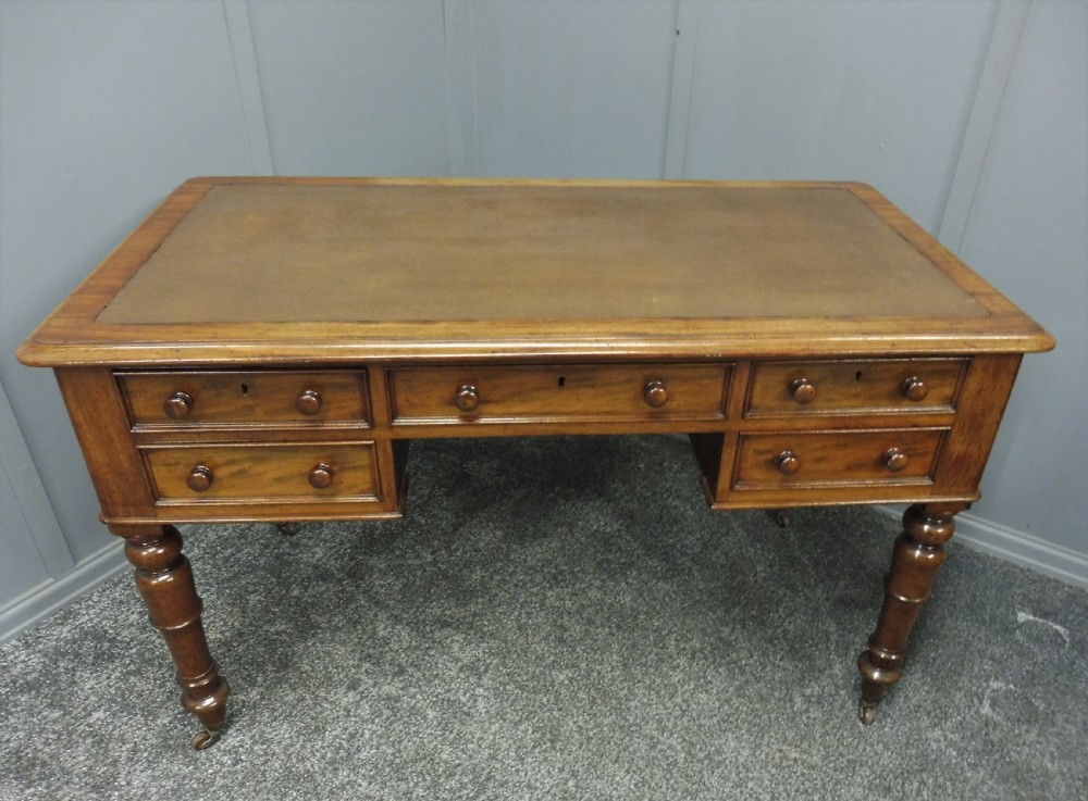 VICTORIAN MAHOGANY DESK View V