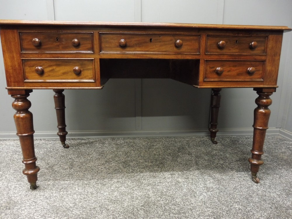 VICTORIAN MAHOGANY DESK View VIII
