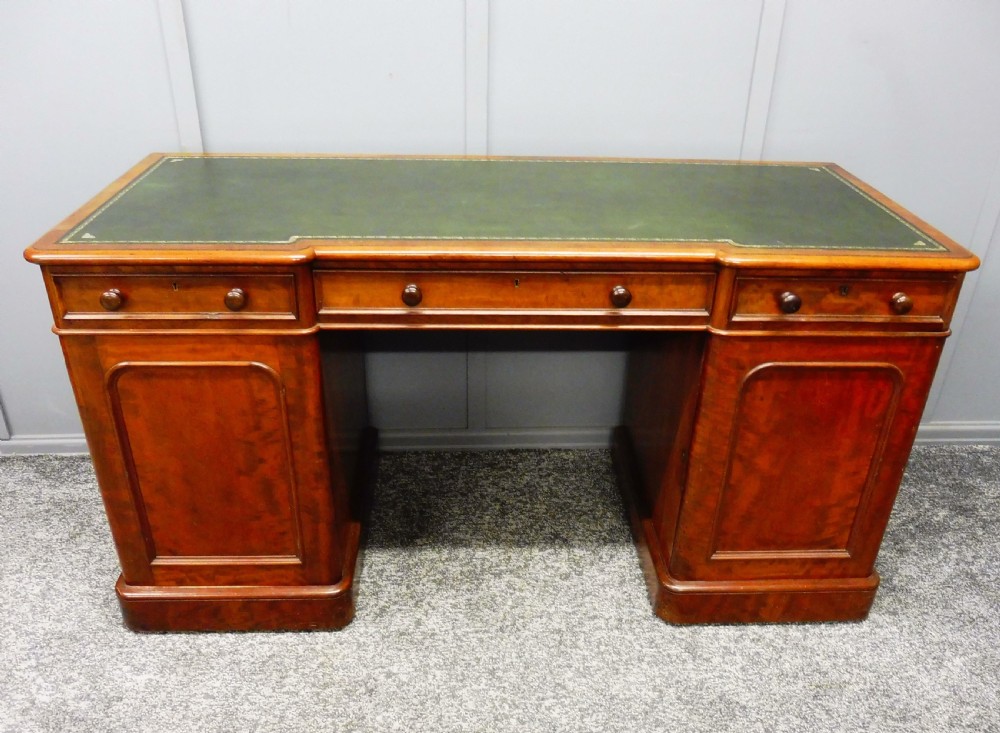 VICTORIAN MAHOGANY DESK View III