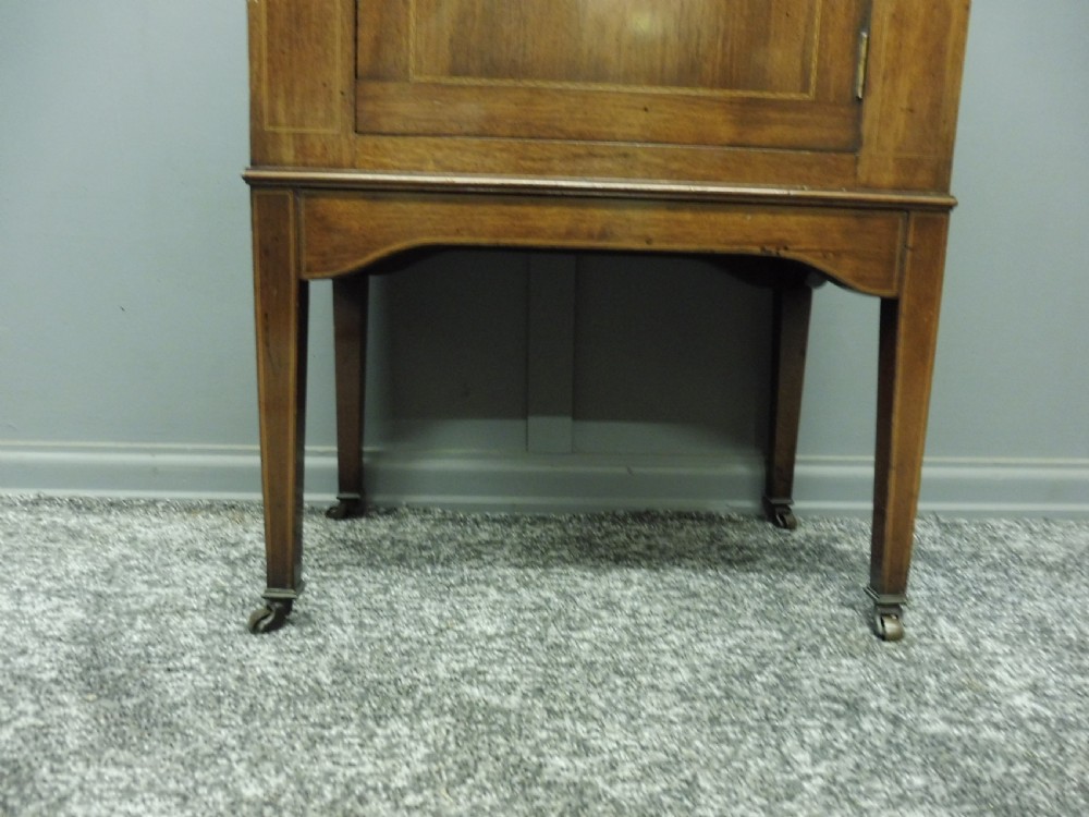 SMALL EDWARDIAN INLAID BOOKCASE View V