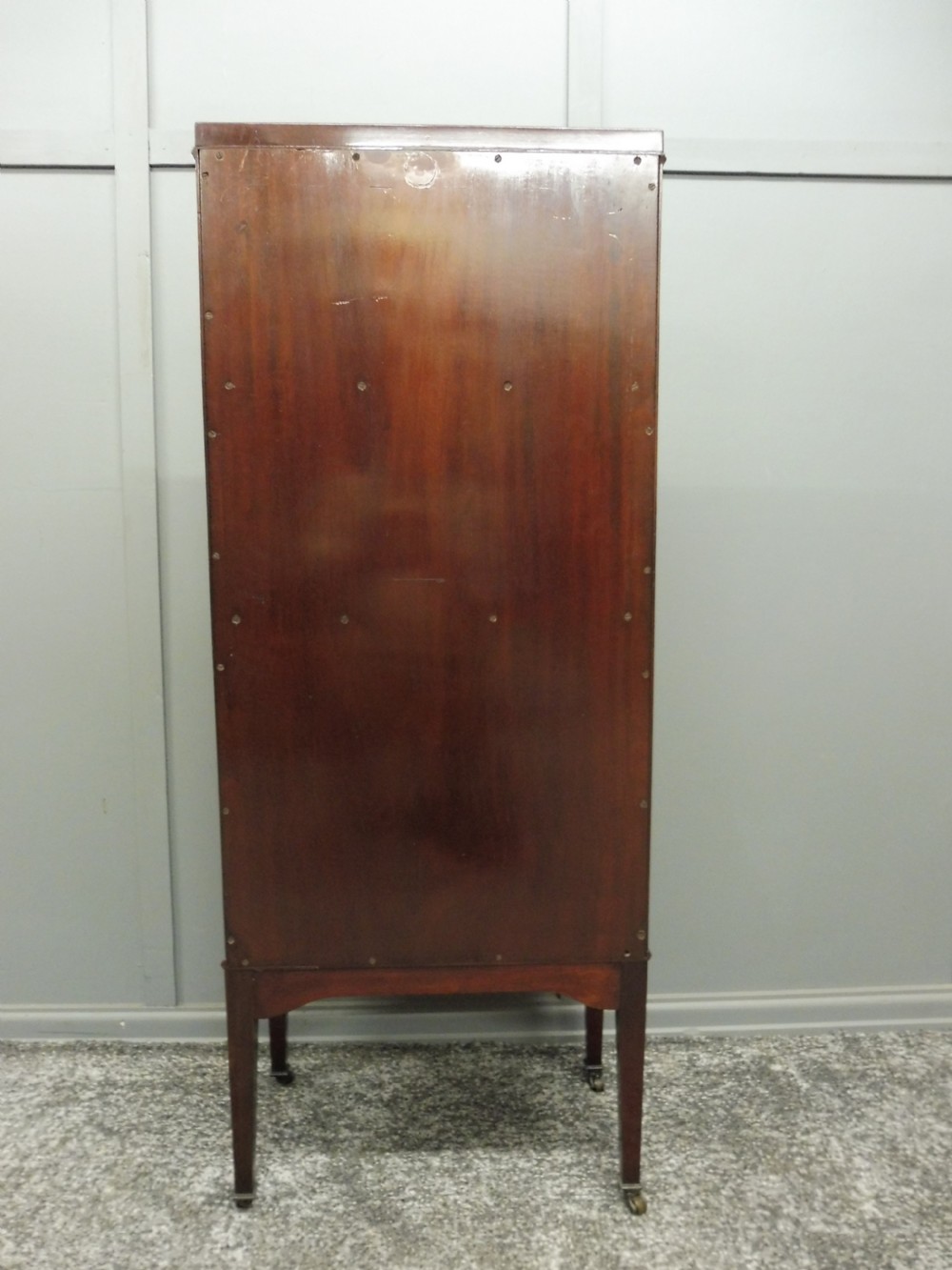 SMALL EDWARDIAN INLAID BOOKCASE View IX