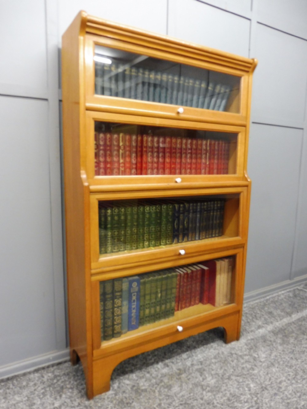4 HEIGHT LAWYERS SECTIONAL BOOKCASE View II