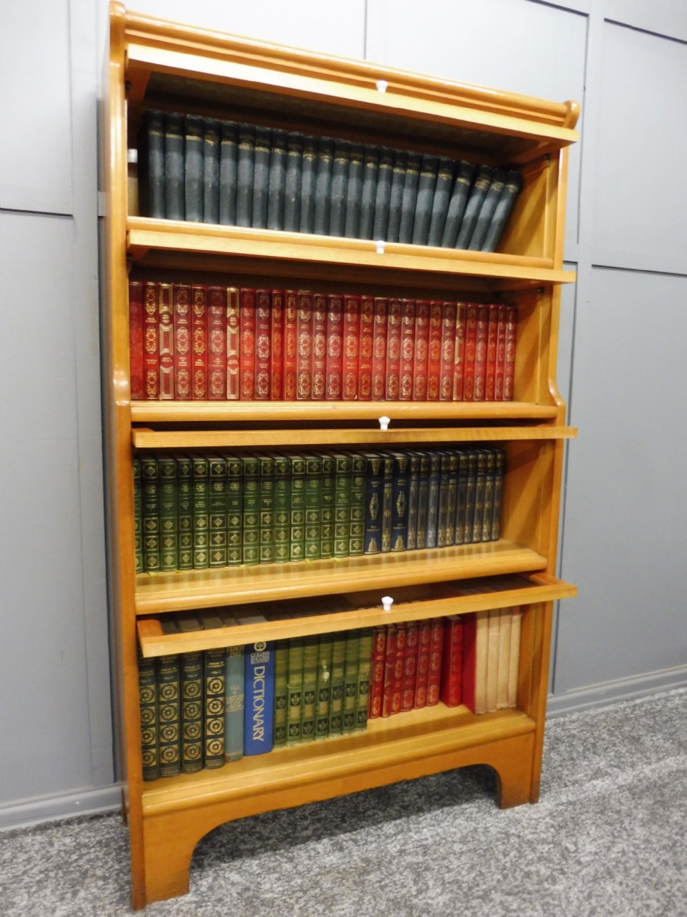 4 HEIGHT LAWYERS SECTIONAL BOOKCASE View X