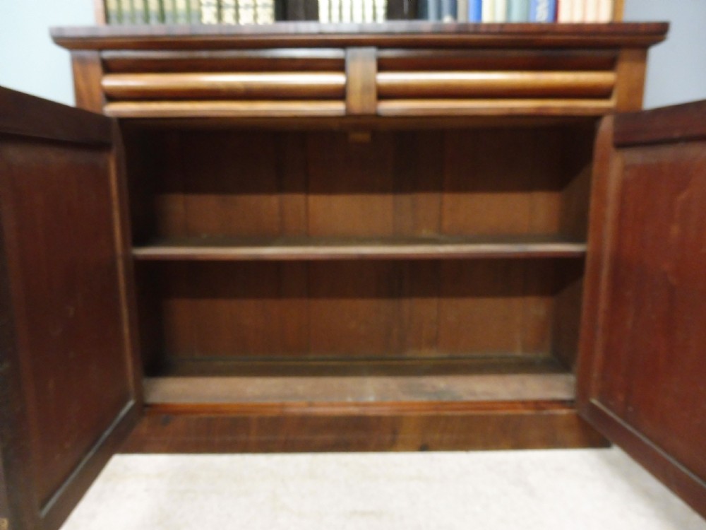 VICTORIAN MAHOGANY BOOKCASE View XI