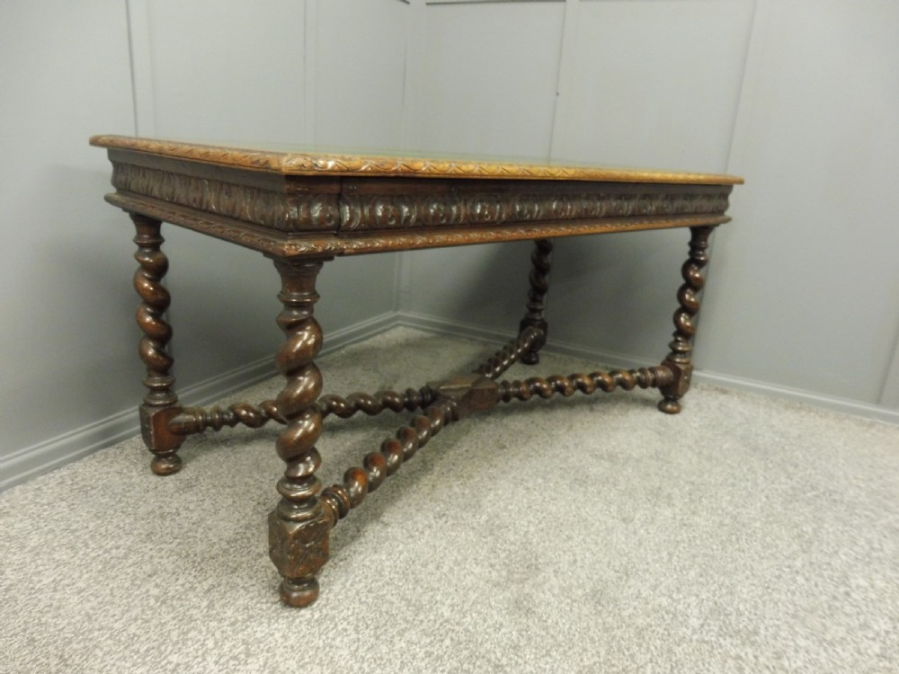 OAK 19TH CENTURY WRITING DESK View IV