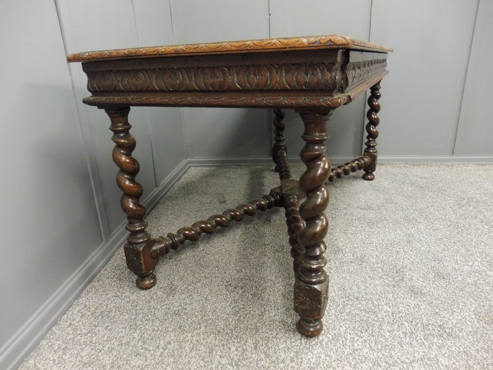 OAK 19TH CENTURY WRITING DESK View VII